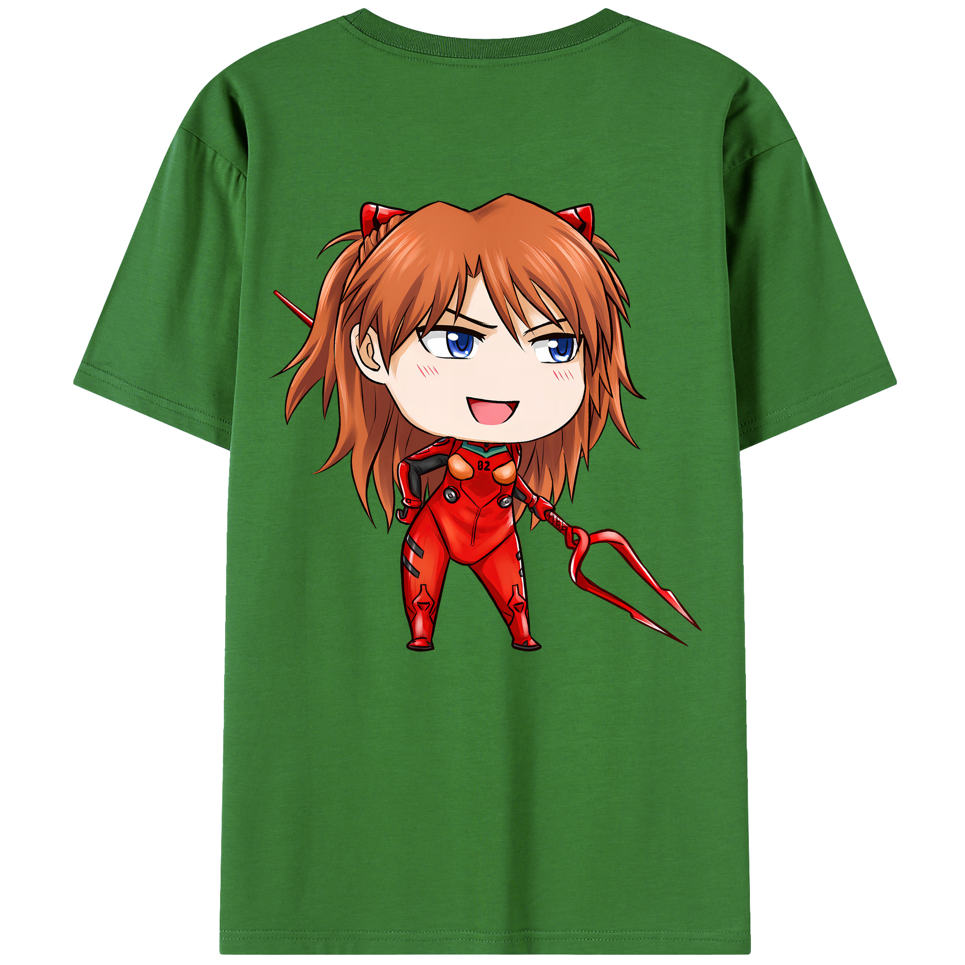 （画像用） EVA 新世紀エヴァンゲリオン レディース半袖Tシャツ(バックプリント)